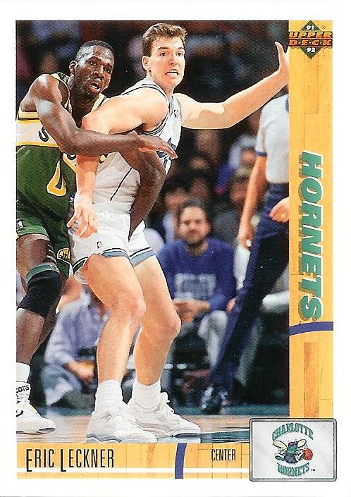Friday Frivolity: 1991-92 Upper Deck Eric Leckner&nbsp;#204