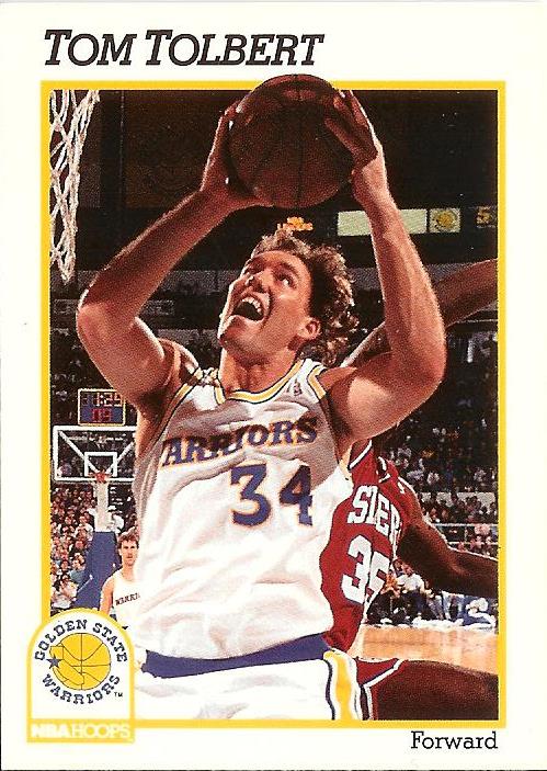 Friday Frivolity: 1991-92 Hoops Tom Tolbert&nbsp;#74