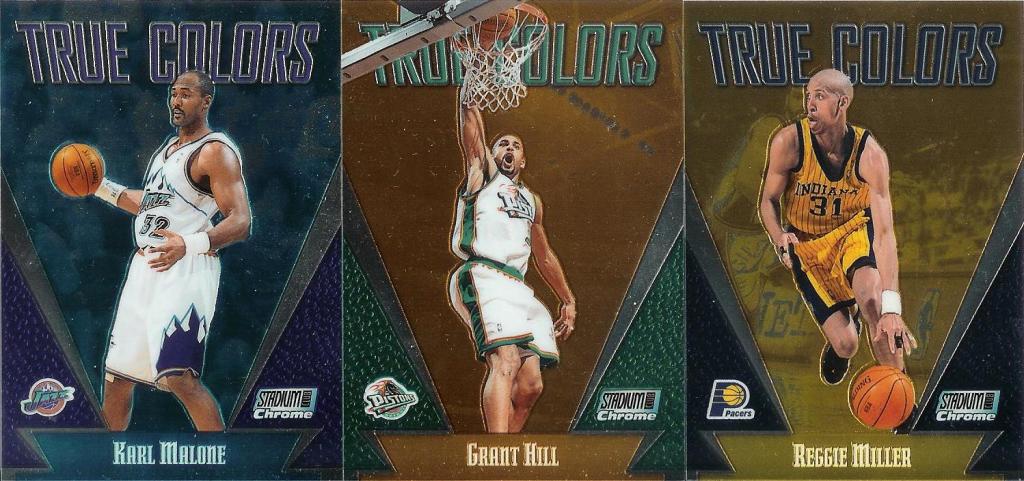 Insert Set Flashback: 1999-00 Stadium Club Chrome True&nbsp;Colors