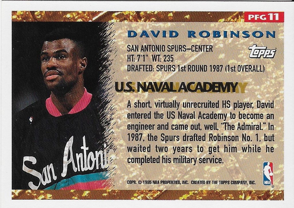 Taking the Unconventional Path – 1995-96 Topps Pan For&nbsp;Gold