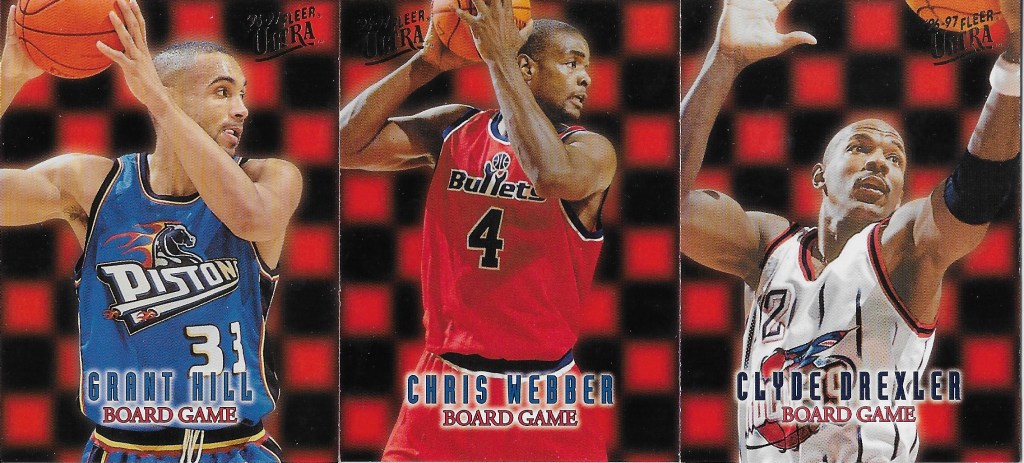 The Court is Their Checker Board – 1996-97 Ultra Board&nbsp;Game
